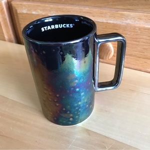 Starbucks mug 2021 oil slick iridescent